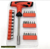 28-Piece T-Handle Driver with Sockets and Bits Set