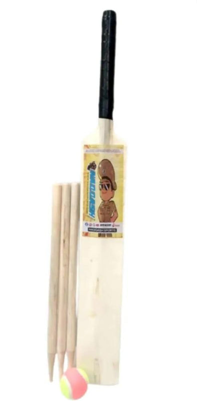 Cricket Tape Ball Bat, Wickets & Ball for Kids